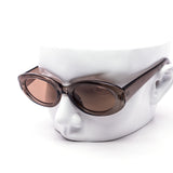 12 Pack: Retro Oval Dot Accent Fashion Wholesale Sunglasses