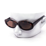 12 Pack: Retro Oval Dot Accent Fashion Wholesale Sunglasses