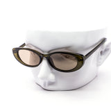 12 Pack: Flared Oval Skinny Shady Wholesale Sunglasses