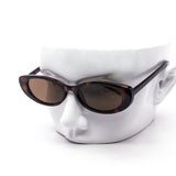 12 Pack: Flared Oval Skinny Shady Wholesale Sunglasses