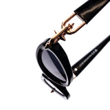 12 Pack: Spike Chain Cat Eye Premium Trend Wholesale Sunglasses