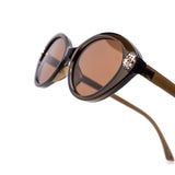 12 Pack: Rosette Oval Wholesale Sunglasses