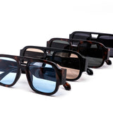 12 Pack: Chunky Mobster Aviator Bold Blocky Trend Wholesale Sunglasses