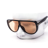 12 Pack: Half Moon Oversized Aviator Assorted Wholesale Sunglasses