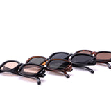 12 Pack: Side Street Slim Rounded Square Wholesale Sunglasses