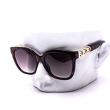 12 Pack: Private Label Oversized Gradient Square Wholesale Sunglasses