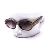 12 Pack: Rooftop Chunky Hexagon Wholesale Sunglasses