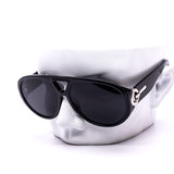12 Pack: Key Card Oversized Chunky Aviator Wholesale Sunglasses