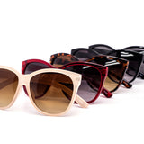 12 Pack: Minimalist Oversized Round Cateye Daily Look Wholesale Sunglasses