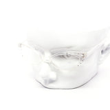 12 Pack: Petite Rhinestone Super Cateye Clear Wholesale Glasses