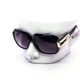 12 Pack: Oversized Jefa Gold Accent Wholesale Sunglasses