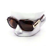 12 Pack: Oversized Jefa Gold Accent Wholesale Sunglasses