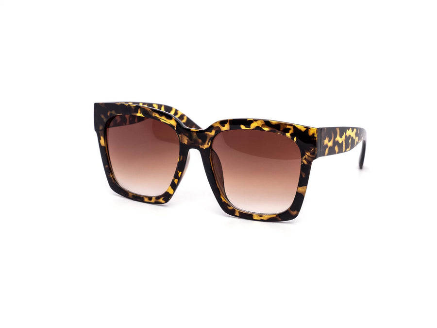 12 Pack: Classy Minimalistic Oversized Square Gradient Wholesale Sunglasses