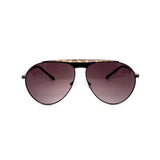 12 Pack: Modern Lux Round Aviator Wholesale Sunglasses