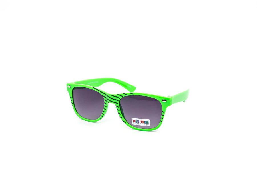 12 Pack: Kids Color Stripes Way Cool Gradient Wholesale Sunglasses