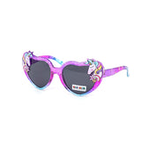 12 Pack: Kids Heart Rainbow Unicorn Wholesale Sunglasses