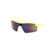 12 Pack: Kids Sports Wraparound Burnt Mirror Wholesale Sunglasses