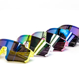 12 Pack: Kids Splatter Semi-Rimless Sport Wholesale Sunglasses