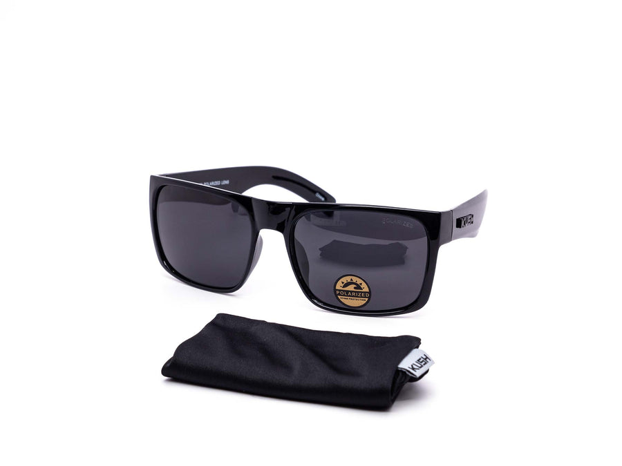 12 Pack: Polarized Kush Terminator Blackout Wholesale Sunglasses