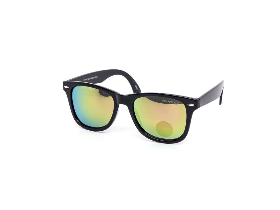 12 Pack: Classy Assorted Burnt Mirror Polarized Wholesale Sunglasses