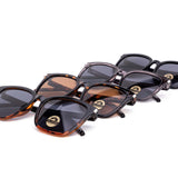 12 Pack: Polarized Urban Retro Square Minimalist Wholesale Sunglasses