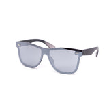 12 Pack: Polarized Rimless Color Mirror Monoblock Wholesale Sunglasses