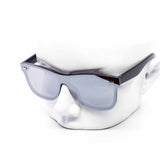 12 Pack: Polarized Rimless Color Mirror Monoblock Wholesale Sunglasses