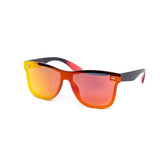 12 Pack: Polarized Rimless Color Mirror Monoblock Wholesale Sunglasses