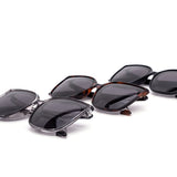 12 Pack: Polarized Oversized Classy Round Wholesale Sunglasses