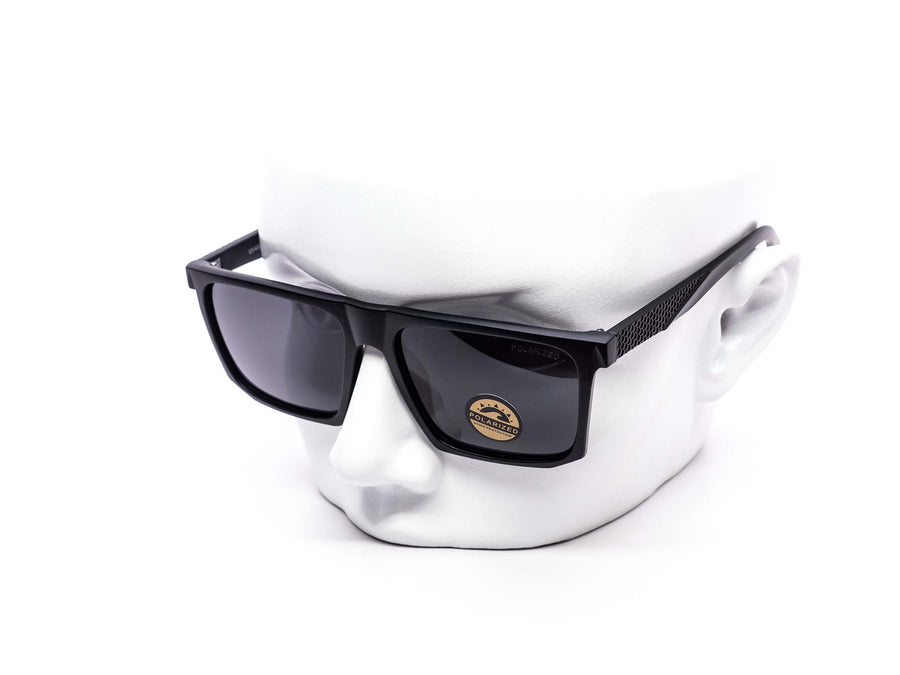 12 Pack: Polarized Sleek Flat-top Square Wholesale Sunglasses