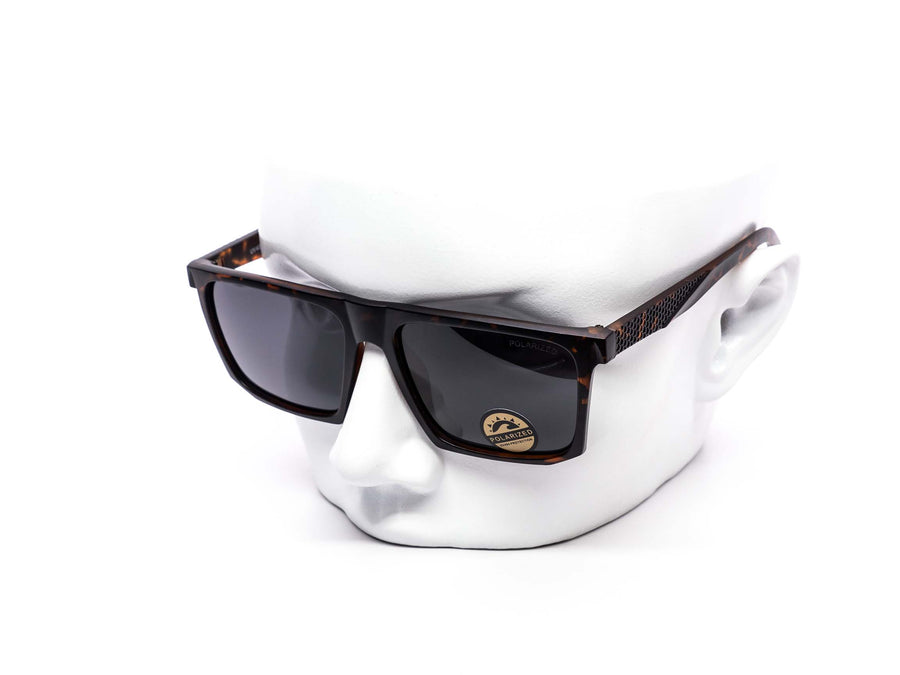 12 Pack: Polarized Sleek Flat-top Square Wholesale Sunglasses