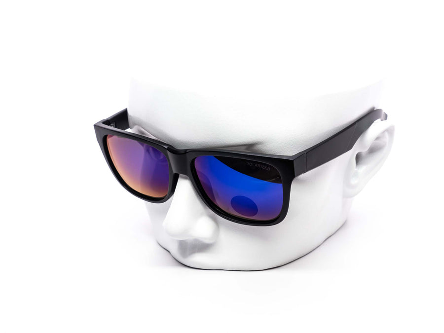 12 Pack: Polarized Thick Sporty Rebel Mirror Wholesale Sunglasses
