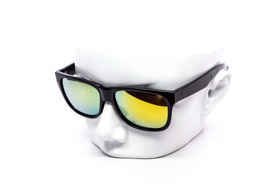 12 Pack: Polarized Thick Sporty Rebel Mirror Wholesale Sunglasses