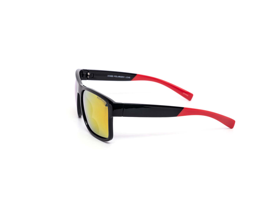 12 Pack: Polarized Square Dark Wholesale Sunglasses