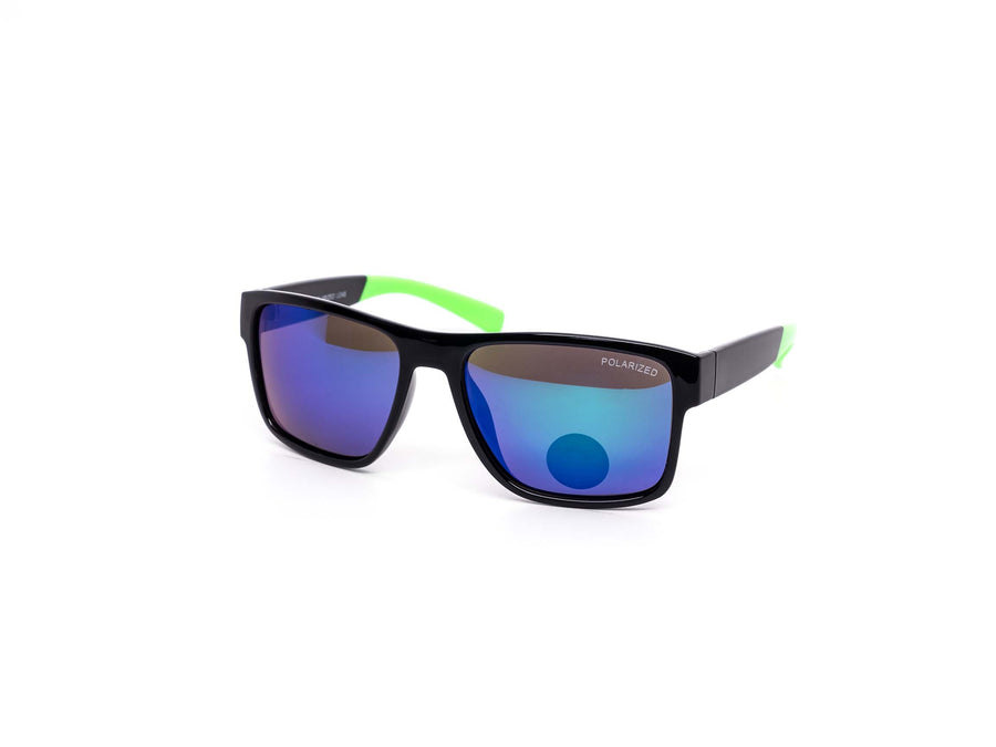 12 Pack: Polarized Square Dark Wholesale Sunglasses