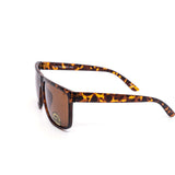 12 Pack: Polarized Color Mirror Black & Tortoise Wholesale Sunglasses