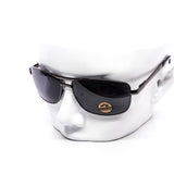 12 Pack: Polarized Slim Double Bridge Metal Aviator Wholesale Sunglasses