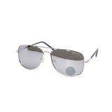 12 Pack: Polarized Skinny Double Bridge Metal Aviator Wholesale Sunglasses