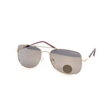 12 Pack: Polarized Skinny Double Bridge Metal Aviator Wholesale Sunglasses