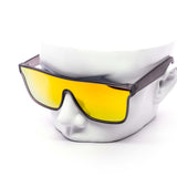 12 Pack: Polarized Color Mirror SciFi Wholesale Sunglasses