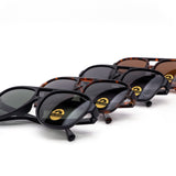 12 Pack: Polarized Wide-Fit Square Aviator Wholesale Sunglasses