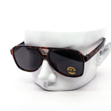 12 Pack: Polarized Wide-Fit Square Aviator Wholesale Sunglasses