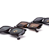 12 Pack: Chunky Square Polarized Wholesale Sunglasses