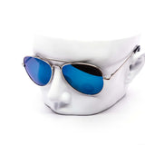 12 Pack: Polarized Medium Aviator Assorted Mirror Wholesale Sunglasses