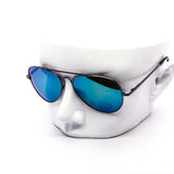 12 Pack: Polarized Medium Aviator Assorted Mirror Wholesale Sunglasses