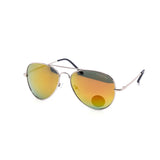 12 Pack: Polarized Medium Aviator Assorted Mirror Wholesale Sunglasses