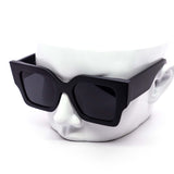 12 Pack: Oversized Chunky Tommy Square Blackout Wholesale Sunglasses