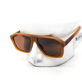 12 Pack: Polarized Modern Matte-Finish Aviator Wholesale Sunglasses