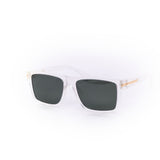 12 Pack: Polarized Square Frames with Metal Accents Wholesale Sunglasses