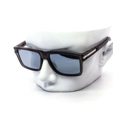 12 Pack: Polarized Square Frames with Metal Accents Wholesale Sunglasses